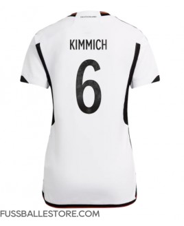 Günstige Deutschland Joshua Kimmich #6 Heimtrikot Damen WM 2022 Kurzarm